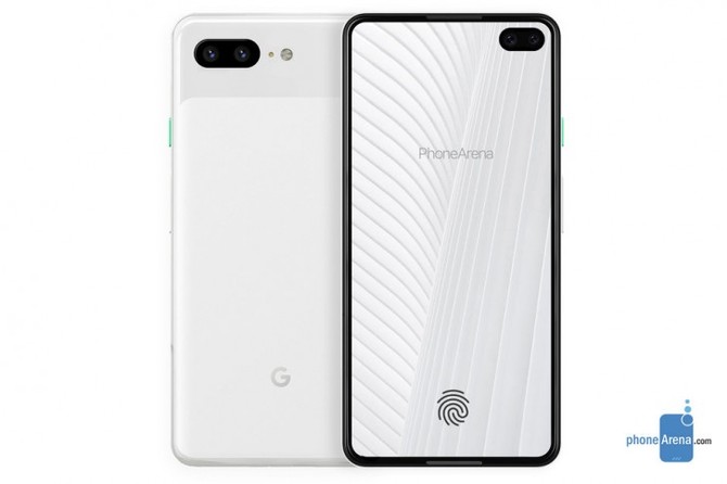 Google Pixel 4 XL - mamy pierwszy render, będzie otwór w ekranie? [1]