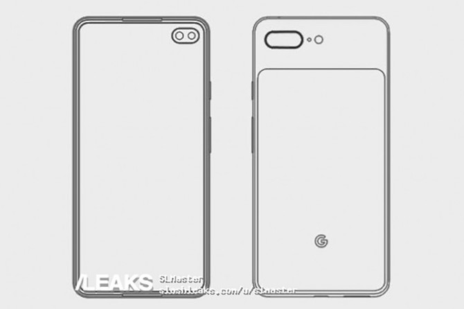 Google Pixel 4 XL - mamy pierwszy render, będzie otwór w ekranie? [2]