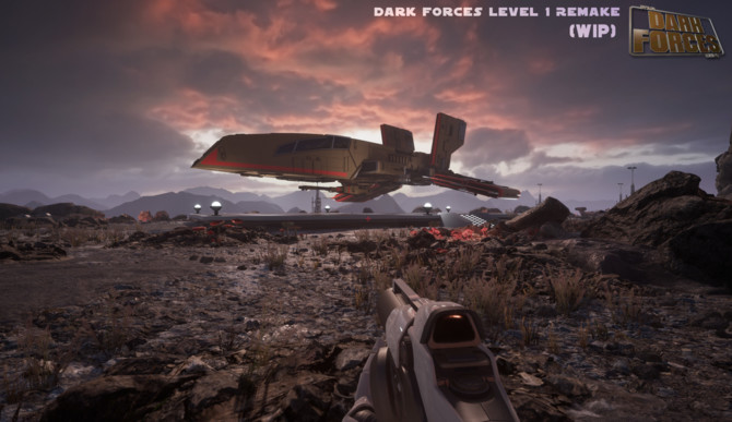 Star Wars: Dark Forces przerobiona na silniku Unreal Engine 4 [1]