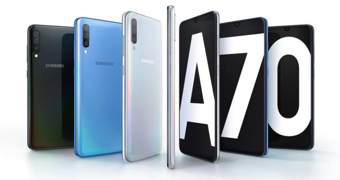 Samsung Galaxy A70: Bateria 4500 mAh z Super Fast Charging [1]