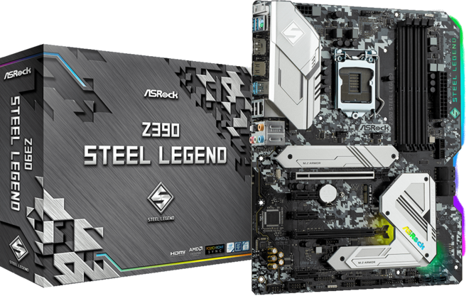 ASRock Z390 Steel Legend - Kolorowa stal dla Intel Coffee Lake [1]