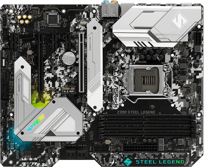 ASRock Z390 Steel Legend - Kolorowa stal dla Intel Coffee Lake [2]