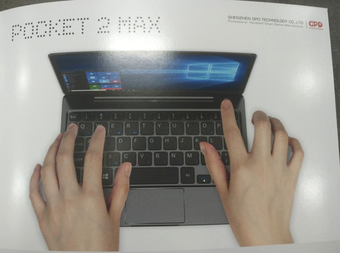 GPD Pocket 2 Max - 8 calowy laptop z Intel Amber Lake  [3]