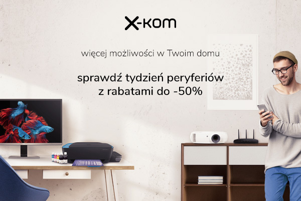 Peryferia taniej do 50% - Tydzień peryferiów w sklepach x-kom [1]