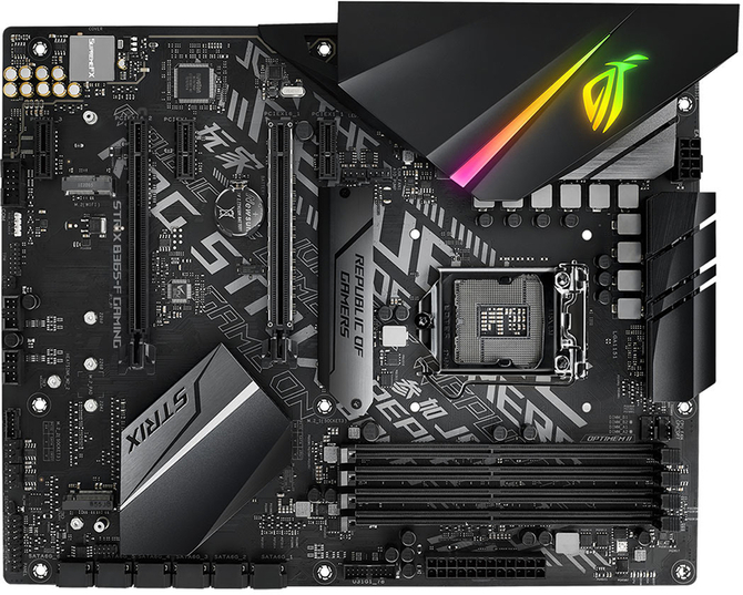 Asus Rog Strix B365 F Atx Motherboard For Intel Coffee Lake