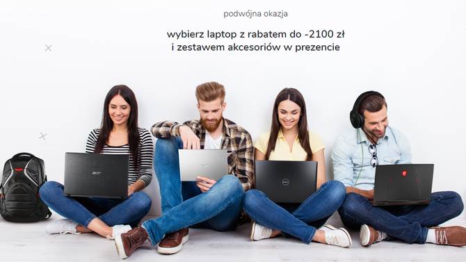 Chcesz kupić laptopa? W x-kom dostaniesz zniżkę i akcesoria gratis [1]