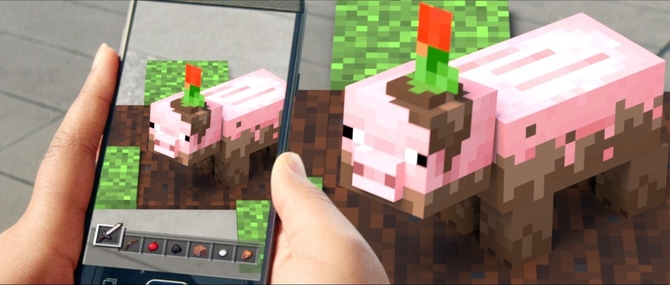 Minecraft Earth krzyżuje budowanie światów z Pokemon Go w AR [1]