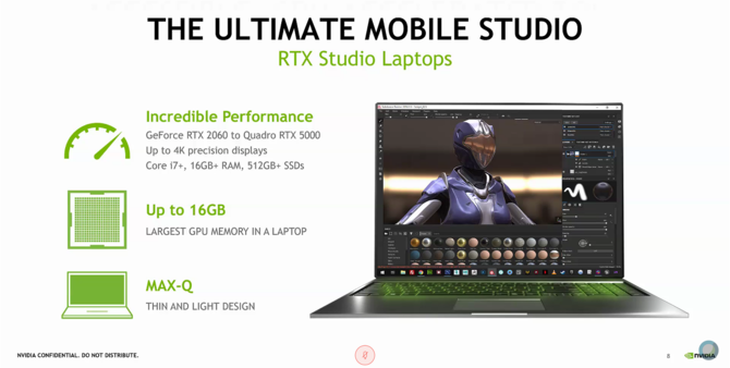 Karty Quadro RTX 3000, RTX 4000 i RTX 5000 debiutują w laptopach [3]
