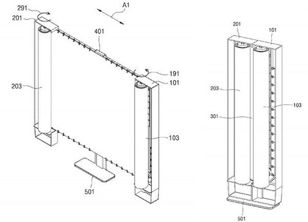 Samsung pracuje nad smartfonami z rozwijanym ekranem [1]