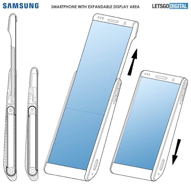 Samsung pracuje nad smartfonami z rozwijanym ekranem [3]