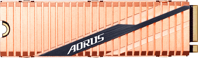 Gigabyte AORUS NVMe - SSD PCIe 4.0 z miedzianym radiatorem  [2]