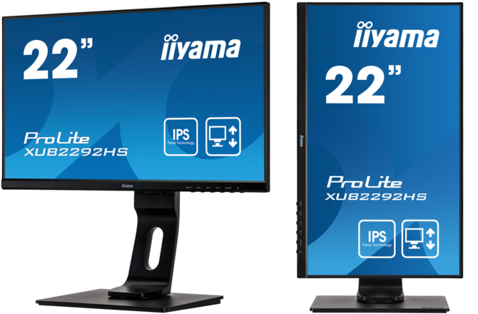 iiyama ProLite - 22 calowe monitory IPS i VA dla profesjonalistów  [3]