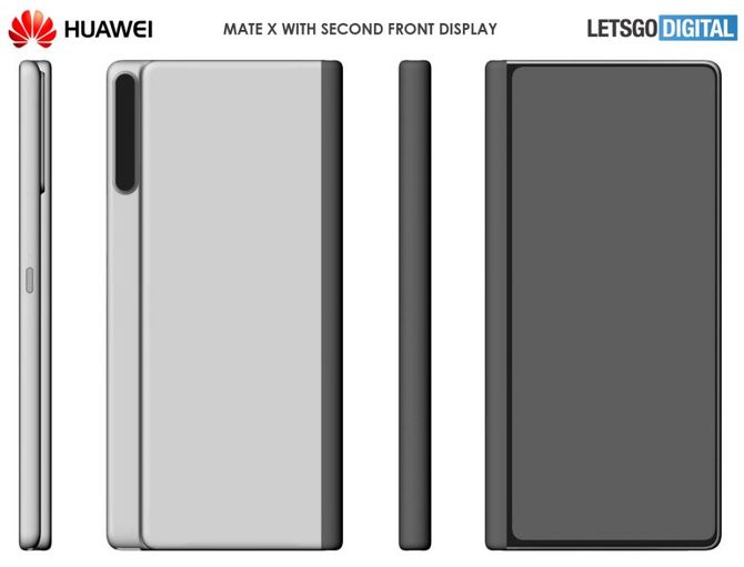 Huawei Mate X 2 - patent na kolejny składany smartfon [1]