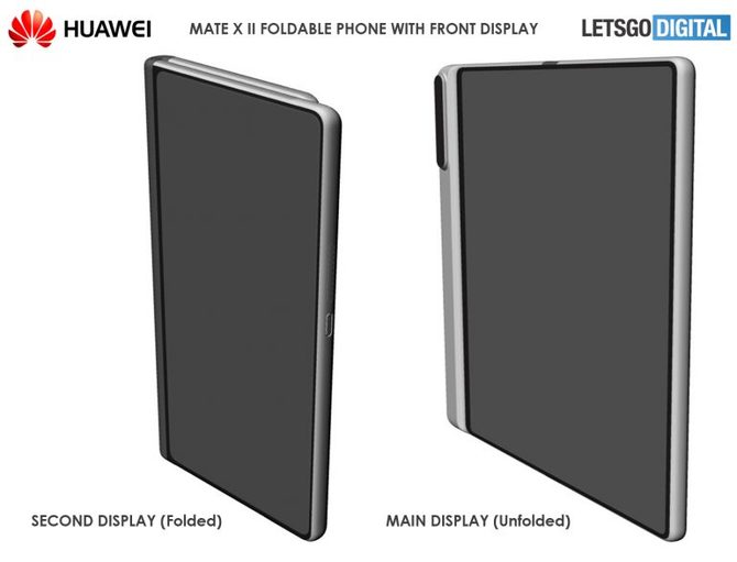 Huawei Mate X 2 - patent na kolejny składany smartfon [2]