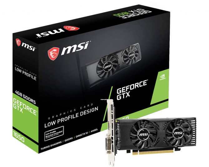 MSI GeForce GTX 1650 4GT LP - nowy niskoprofilowy Turing [3]