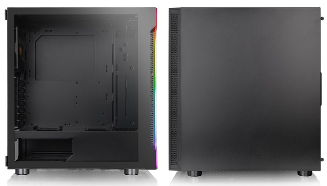 Thermaltake H100 i H200 TG - Nowe obudowy ze szkłem i RGB LED [2]