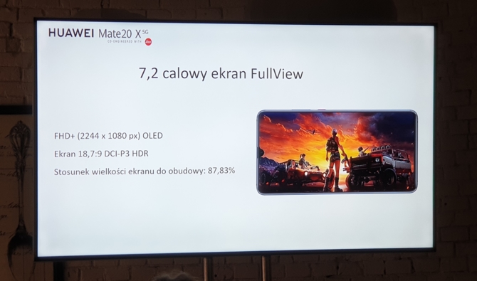 Huawei Mate 20X 5G - premiera nowego smartfona 5G w Polsce [9]