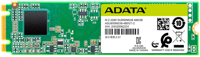 ADATA Ultimate SU650 - Budżetowe nośniki SSD M.2 na 3D NAND [1]