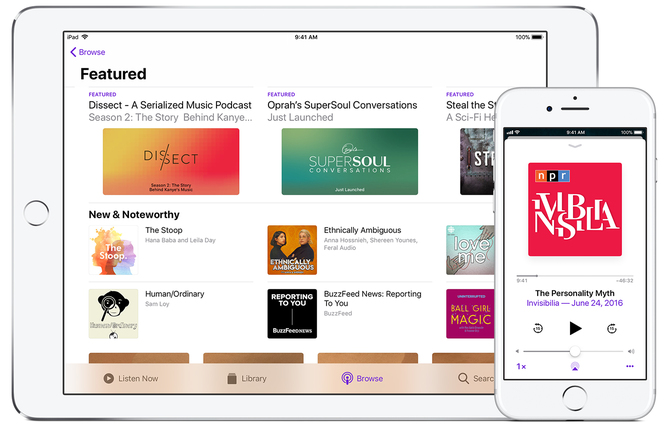 Apple inwestuje pieniądze w podcasty. Chce zdominować Spotify  [1]