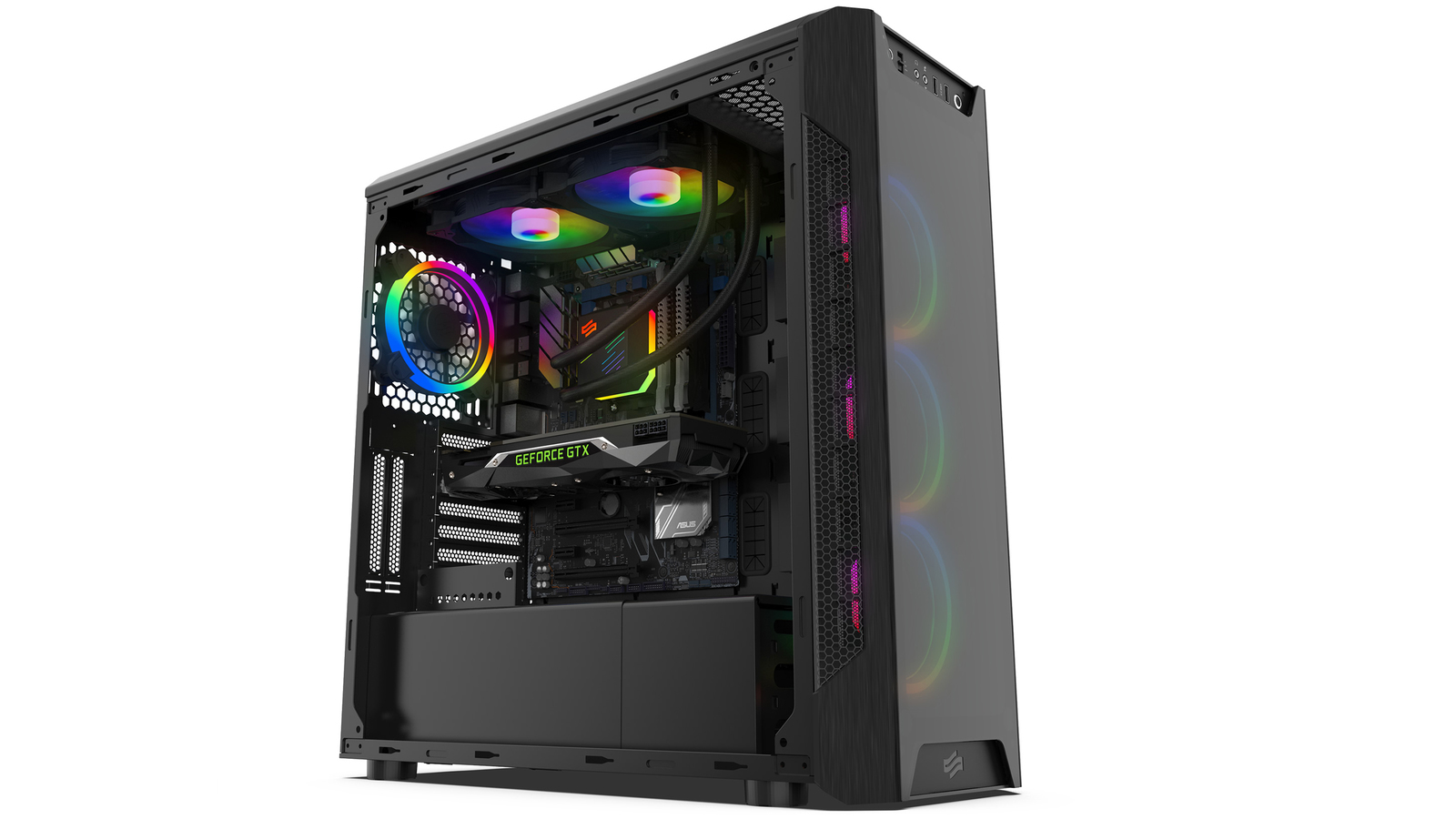 Deepcool cc360. Deepcool MATX cc360 ARGB. Корпус Deepcool cc360 Black ARGB.