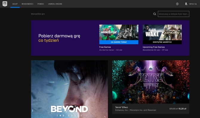 Epic Games Store zaczyna wprowadzać zapisy gier w chmurze [1]