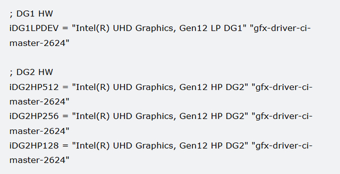 Intel szykuje przynajmniej cztery modele kart graficznych [2]