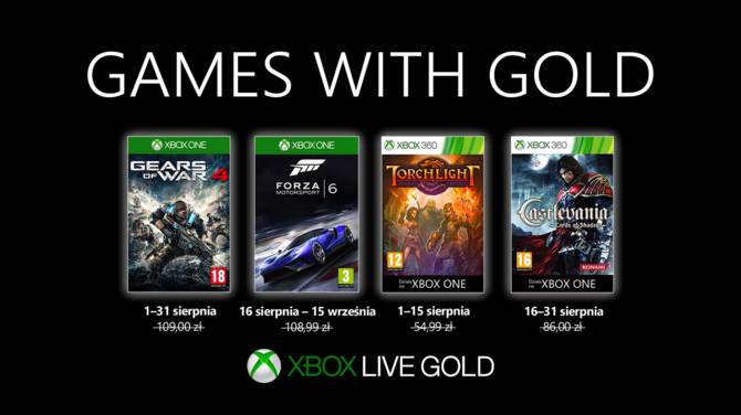 Games With Gold na sierpień 2019: Gears of War 4, Torchlight... [1]