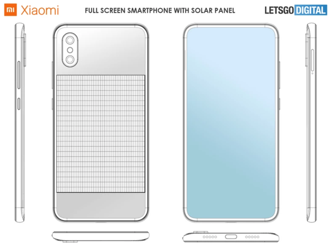 Xiaomi planuje smartfona zasilanego panelem słonecznym [1]