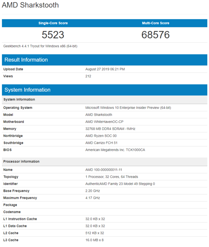 AMD Threadripper - Pierwsze informacje na temat 32-rdzeniowca [2]