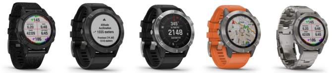 Garmin fenix 6 - nowe sportwatche także z ładowaniem solarnym [1]