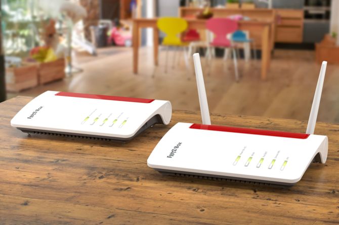 Urządzenia FRITZ! z Wi-Fi 6, 5G, obsługą światłowodu i Smart Home [1]