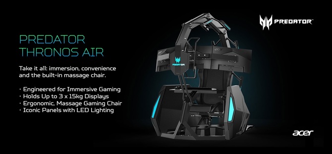 Predator Thronos Air - gamingowy fotel za 55000 złotych [2]