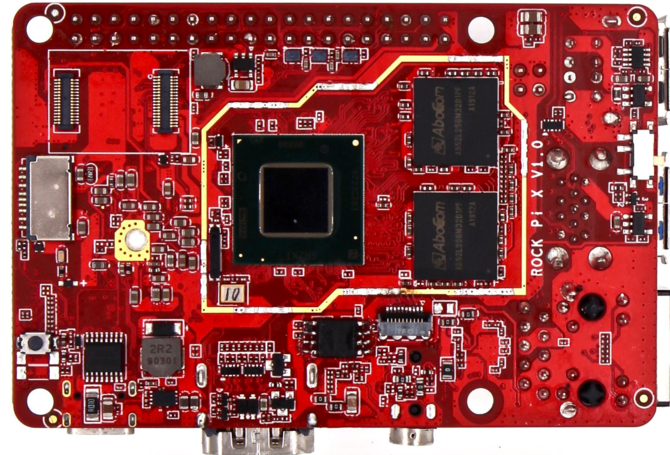 Rock Pi X - Komputer à la Raspberry Pi z procesorem Intela [2]