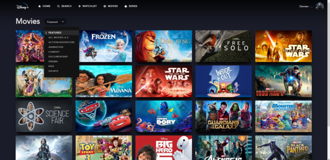 Disney+ już dostępny - sprawdzamy nową platformę VOD na rynku [9]