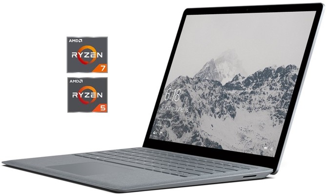 Microsoft Surface Laptop 3 dostępny z procesorami AMD Ryzen [2]
