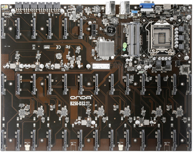 Onda B250 D32-D3 - Wyjątkowa płyta główna z 32 portami SATA  [2]