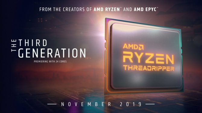 Procesory AMD Threadripper 3 generacji zadebiutują w listopadzie [1]