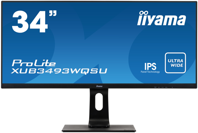 iiyama XUB3493WQSU-B1 - Panoramiczny 34-calowy monitor 4K  [1]
