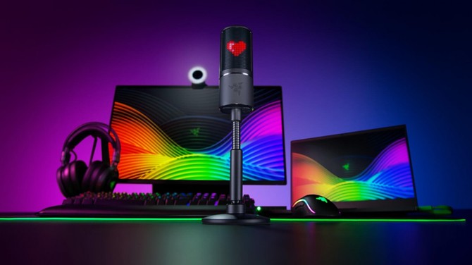 Nowy mikrofon Razer pokaże nam... emotki na wyświetlaczu LED [3]