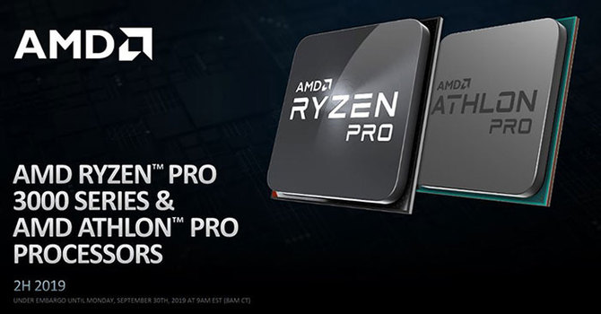 AMD Ryzen PRO 3000 - firma oficjalnie prezentuje nowe procesory [1]