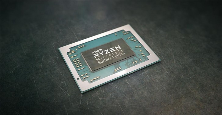 AMD Ryzen 5 3580U i Ryzen 7 3780U w Microsoft Surface Laptop 3