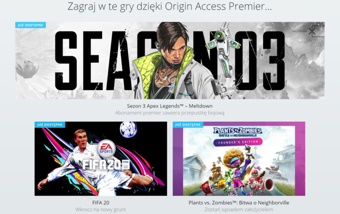 Oto jak każdy może uzyskać Origin Access na miesiąc za darmo [3]