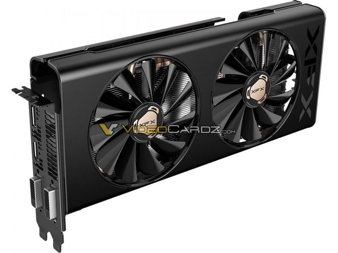 XFX Radeon RX 5500 THICC - Rendery autorskiego modelu [1]