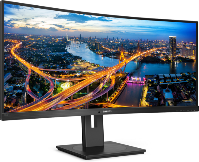 Philips 346B1 - panoramiczny monitor z USB-C i przełącznikiem KVM [1]