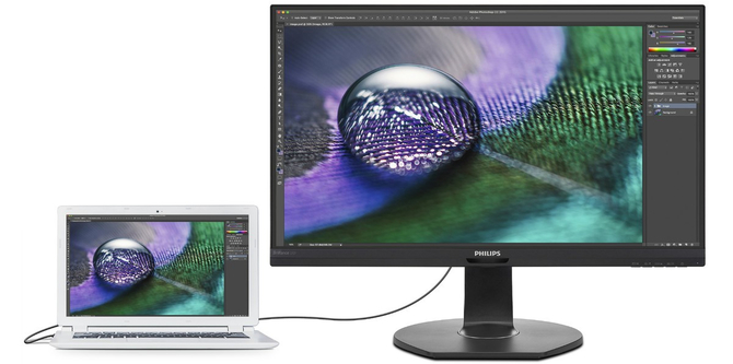 Philips Brilliance - 27-calowy monitor 4K ze stacją dokującą USB-C [1]