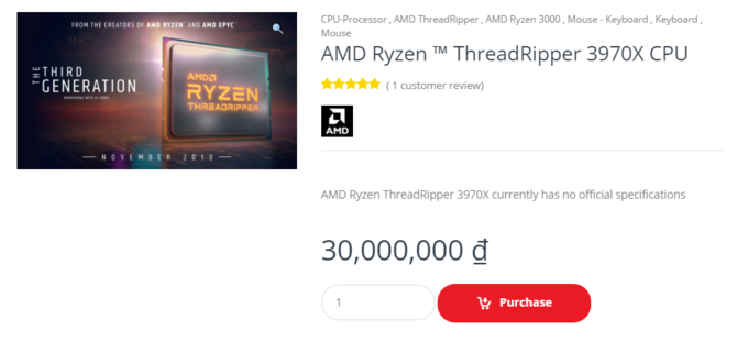 AMD Ryzen Threadripper 3960X i 3970X - Ceny i specyfikacja [3]