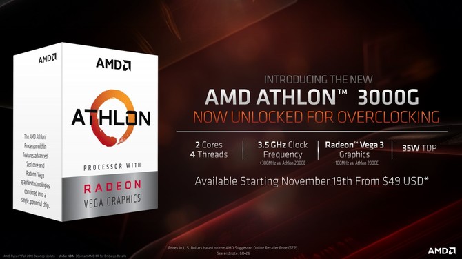 AMD Athlon 300G - tanie APU dla budżetowych komputerów [1]