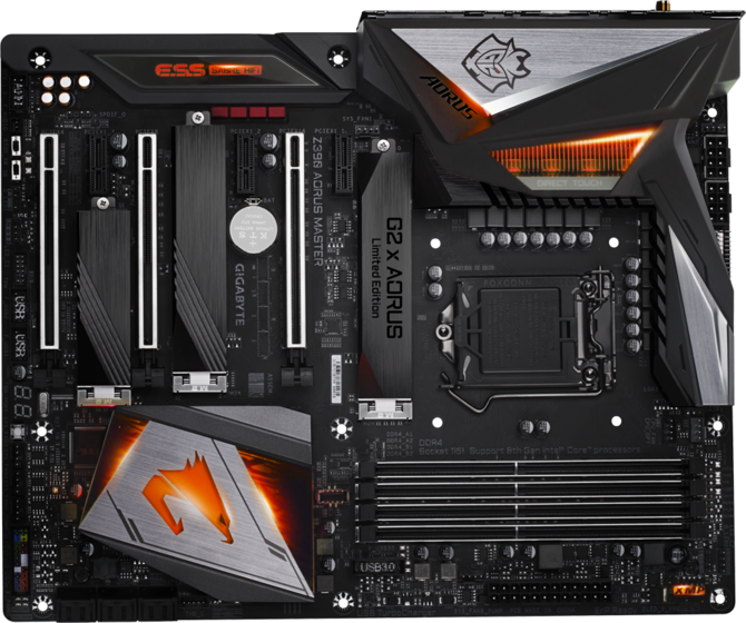 Płyta główna Gigabyte Z390 AORUS MASTER G2 Edition do e-sportu [2]