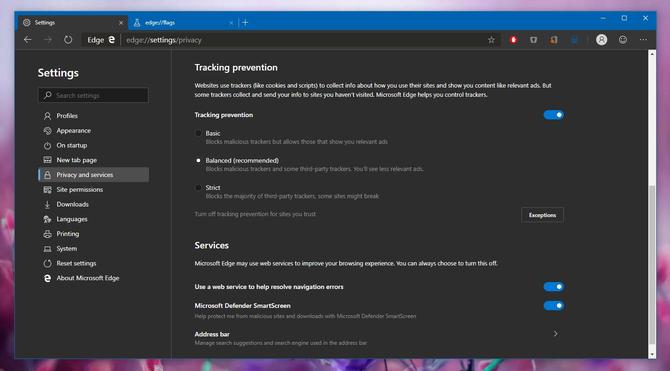 Blokowanie śledzenia w nowym Microsoft Edge działa jak adblock [2]