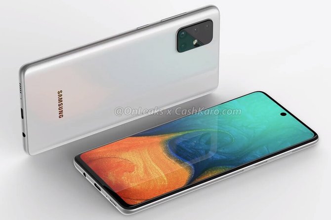 Samsung Galaxy A71 - bliźniak Galaxy S11 z baterią 4500 mAh [1]